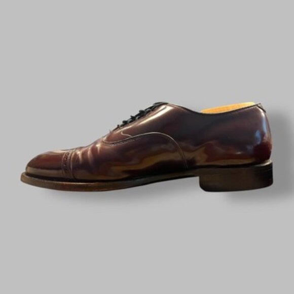 Johnston & Murphy Men’s Aristocrat  Cap Toe Color Burgundy size 9 main image 10